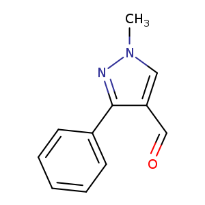 1H-Pyrazole-4-carboxaldehyde, 1-methyl-3-phenyl-
