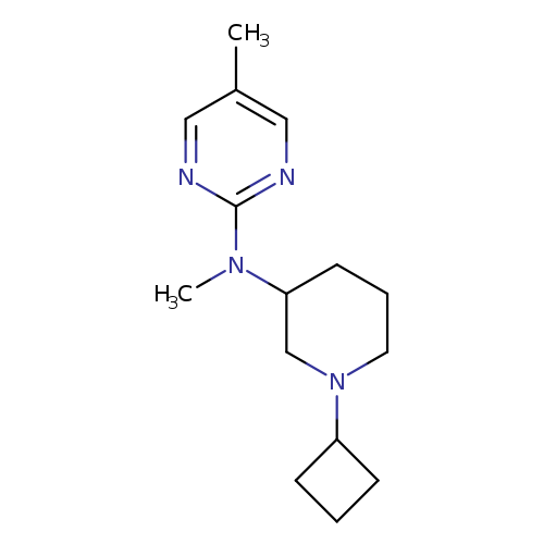 N-(1-cyclobutylpiperidin-3-yl)-N,5-dimethylpyrimidin-2-amine