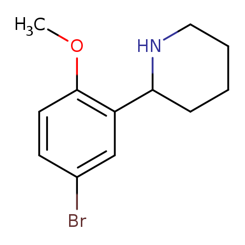 2-(5-Bromo-2-methoxyphenyl)piperidine