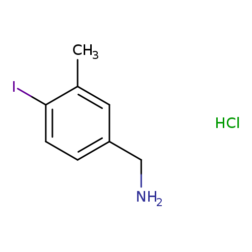 (4-Iodo-3-methylphenyl)methanamine hydrochloride