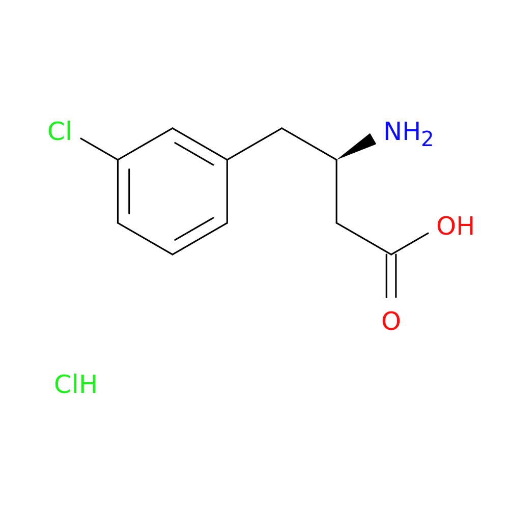 (R)-3-AMINO-4-(3-CHLORO-PHENYL)-BUTYRIC ACID HCL