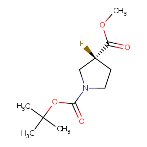Methyl (S)-1-Boc-3-fluoropyrrolidine-3-carboxylate