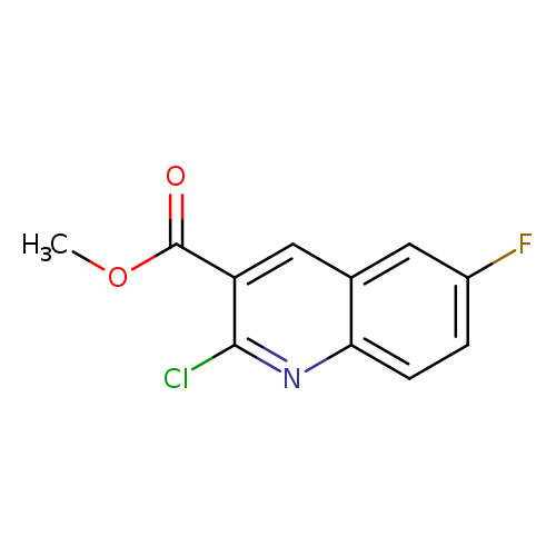 methyl 2-chloro-6-fluoroquinoline-3-carboxylate