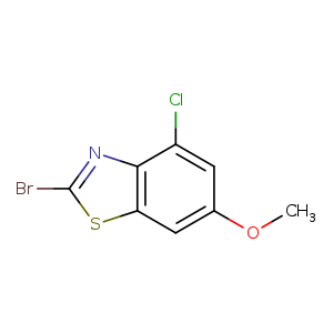 2-Bromo-4-chloro-6-methoxybenzothiazole