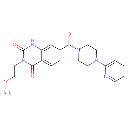 3-(2-methoxyethyl)-7-[4-(pyridin-2-yl)piperazine-1-carbonyl]-1,2,3,4-tetrahydroquinazoline-2,4-dione