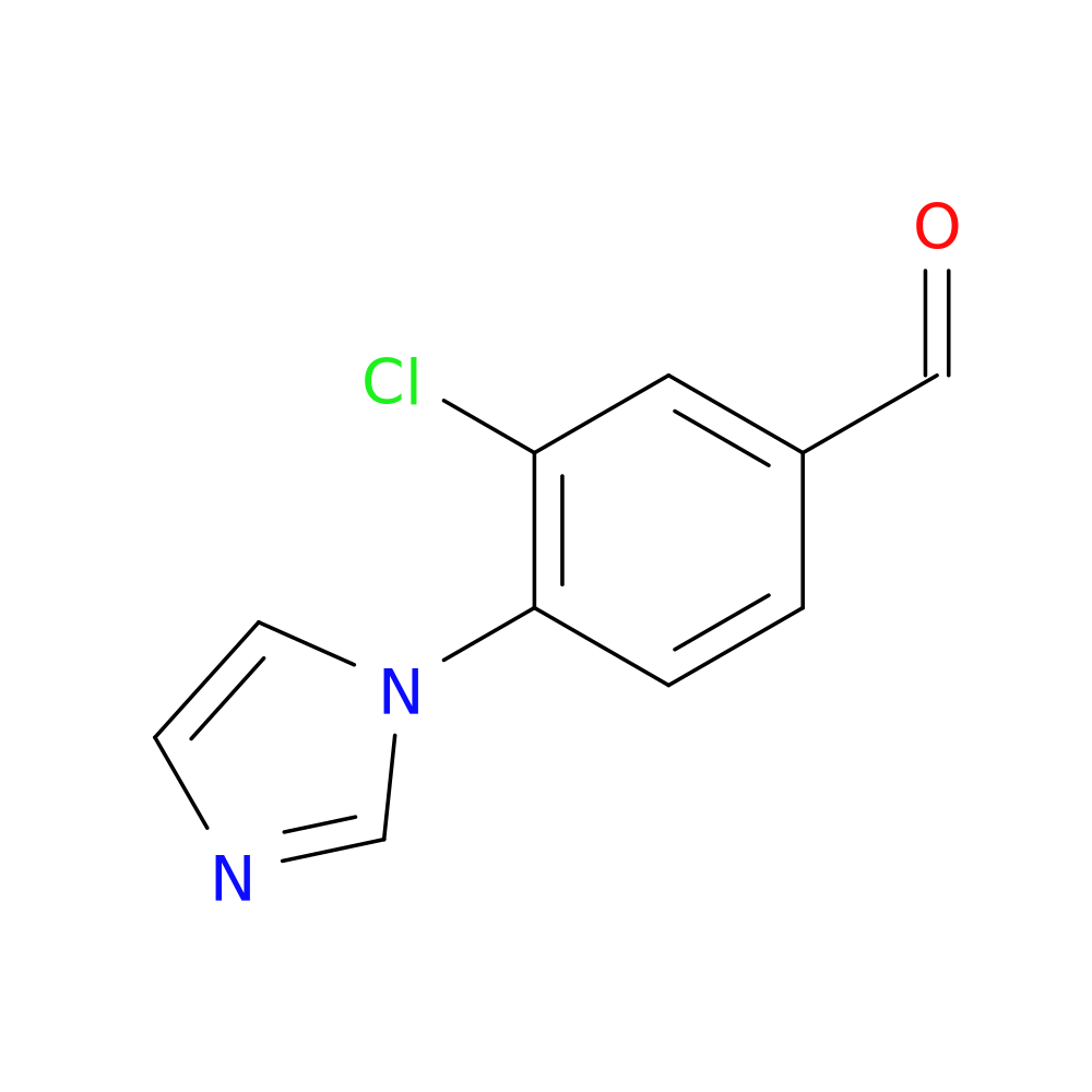3-Chloro-4-(1H-imidazol-1-yl)benzaldehyde