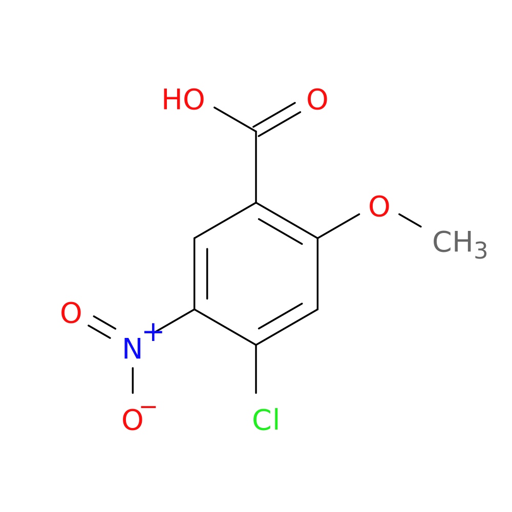 4-Chloro-2-methoxy-5-nitro-benzoic acid