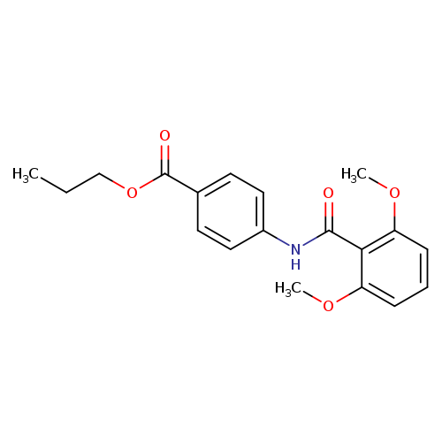 propyl 4-[(2,6-dimethoxybenzoyl)amino]benzoate