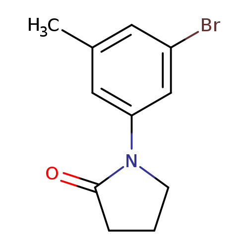 1-(3-Bromo-5-methylphenyl)pyrrolidin-2-one