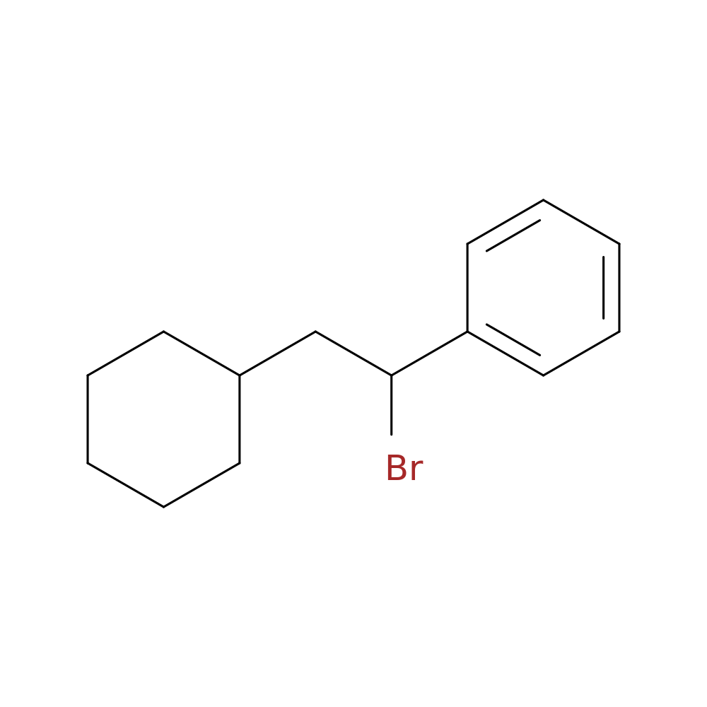 (1-Bromo-2-cyclohexylethyl)benzene