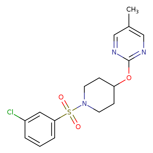 2-{[1-(3-chlorobenzenesulfonyl)piperidin-4-yl]oxy}-5-methylpyrimidine