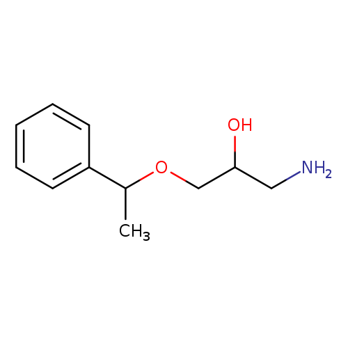 1-amino-3-(1-phenylethoxy)propan-2-ol
