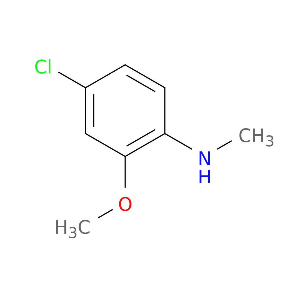 4-Chloro-2-methoxy-N-methylaniline