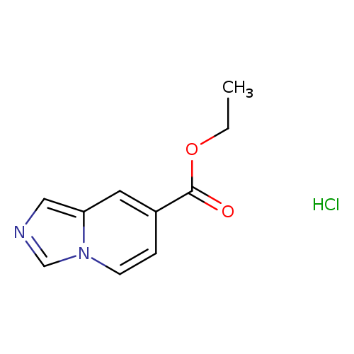 Imidazo[1,5-a]pyridine-7-carboxylic acid, ethyl ester, hydrochloride (1:1)