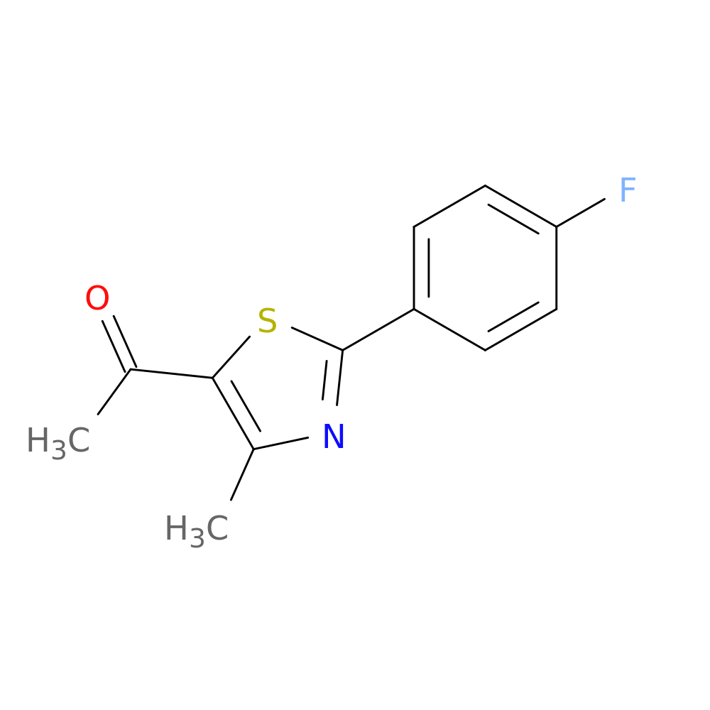 1-(2-(4-Fluorophenyl)-4-methylthiazol-5-yl)ethanone