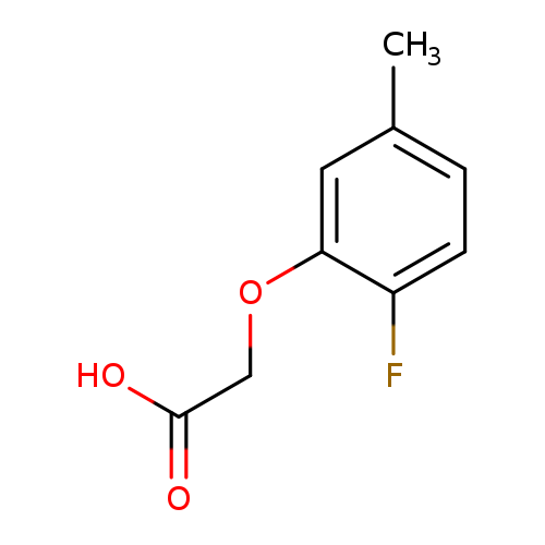 2-(2-fluoro-5-methylphenoxy)acetic acid