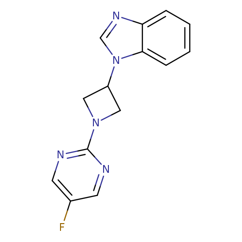 1-[1-(5-fluoropyrimidin-2-yl)azetidin-3-yl]-1H-1,3-benzodiazole