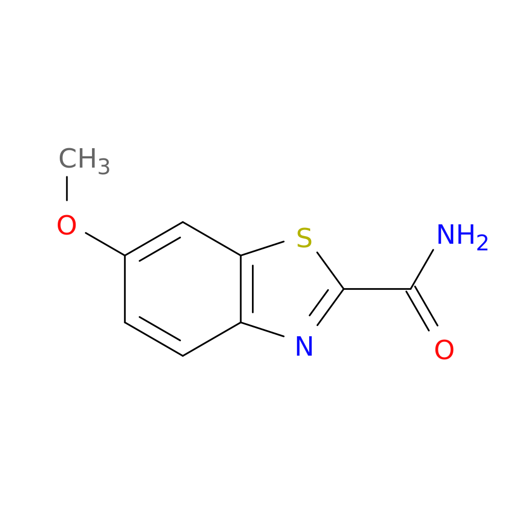 6-Methoxybenzothiazole-2-carboxamide