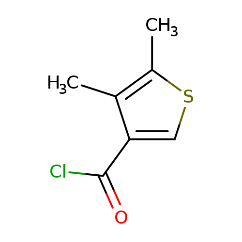 4,5-Dimethylthiophene-3-carbonyl chloride
