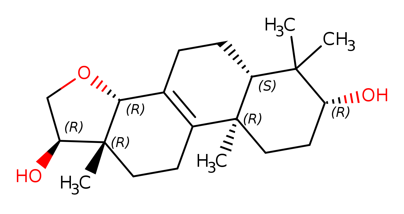ent-14,16-Epoxy-8-pimarene-3,15-diol