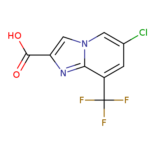 6-chloro-8-(trifluoromethyl)imidazo[1,2-a]pyridine-2-carboxylic acid
