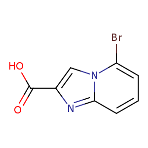 Imidazo[1,2-a]pyridine-2-carboxylic acid, 5-bromo-