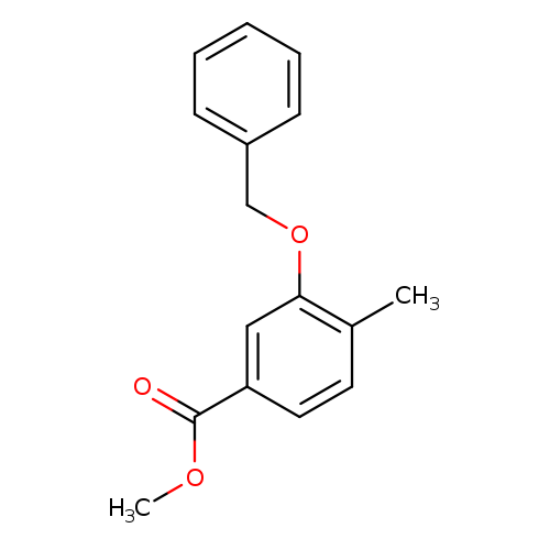 4-Methyl-3-benzyloxybenzoic acid methyl ester