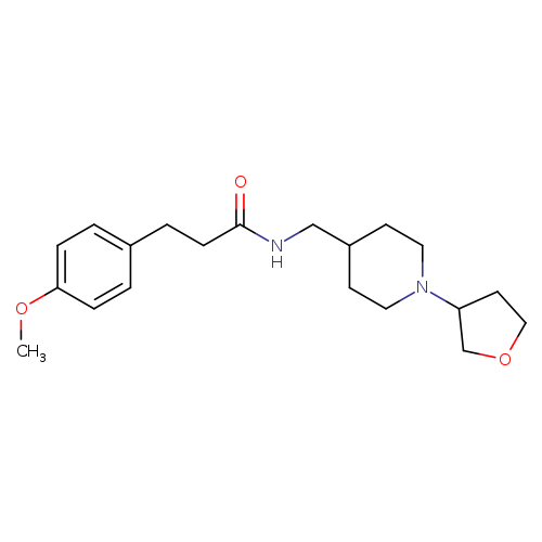 3-(4-methoxyphenyl)-N-{[1-(oxolan-3-yl)piperidin-4-yl]methyl}propanamide