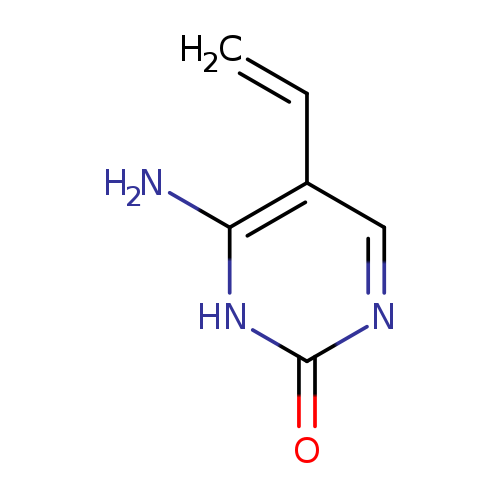 2(1H)-Pyrimidinone, 4-amino-5-ethenyl- (9CI)