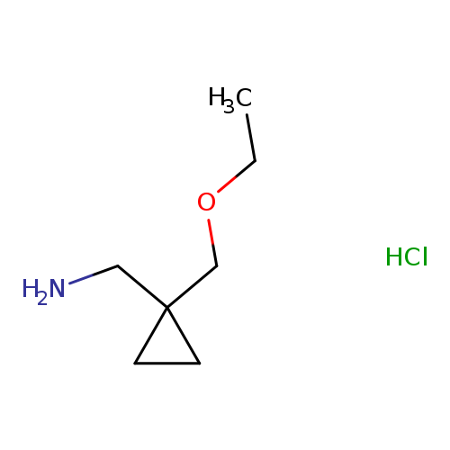 ([1-(Ethoxymethyl)cyclopropyl]methyl)amine hydrochloride