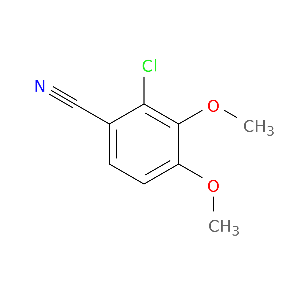 2-Chloro-3,4-dimethoxybenzonitrile