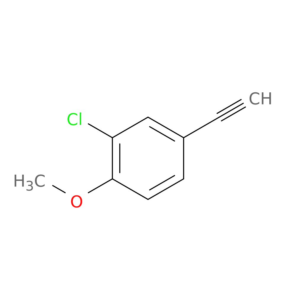 2-Chloro-4-Ethynyl-1-Methoxybenzene