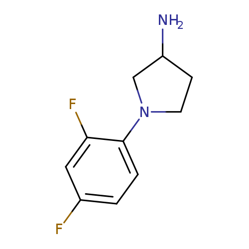 1-(2,4-Difluorophenyl)pyrrolidin-3-amine