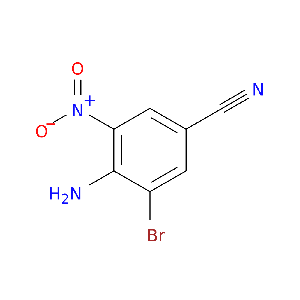4-Amino-3-bromo-5-nitrobenzonitrile