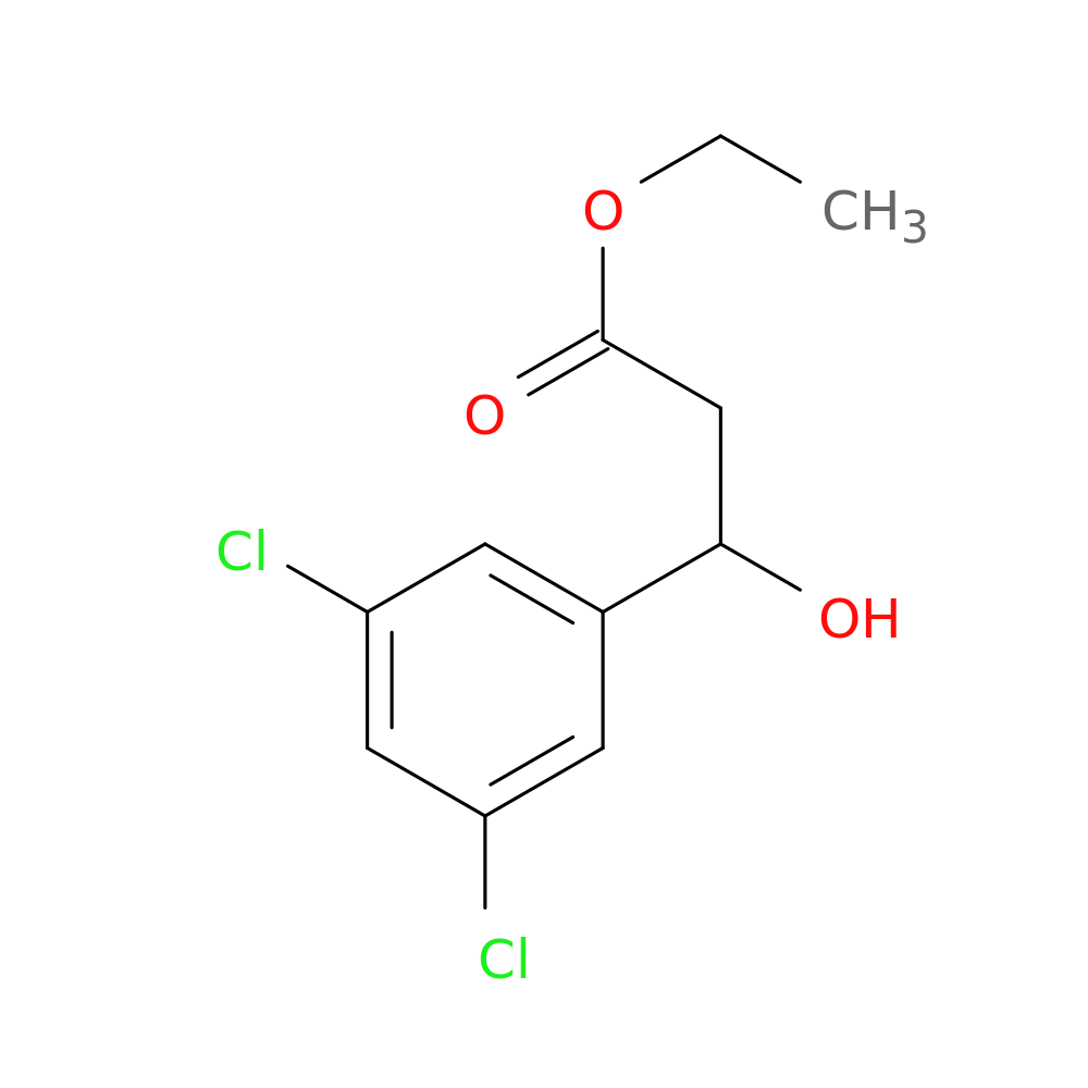 Ethyl 3,5-dichloro-β-hydroxybenzenepropanoate