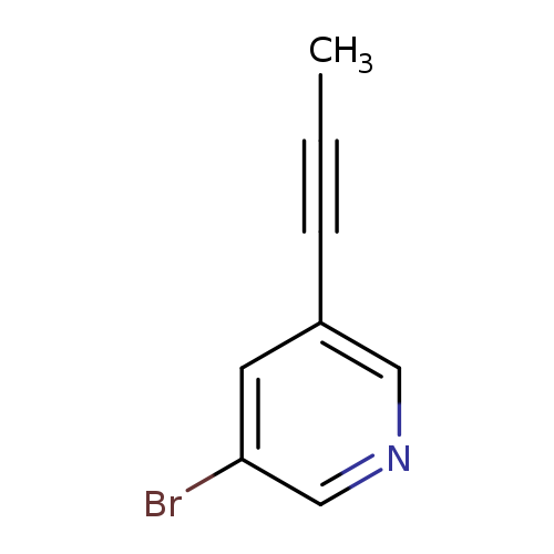 3-Bromo-5-(prop-1-ynyl)pyridine