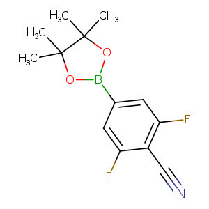 Benzonitrile, 2,6-difluoro-4-(4,4,5,5-tetramethyl-1,3,2-dioxaborolan-2-yl)-