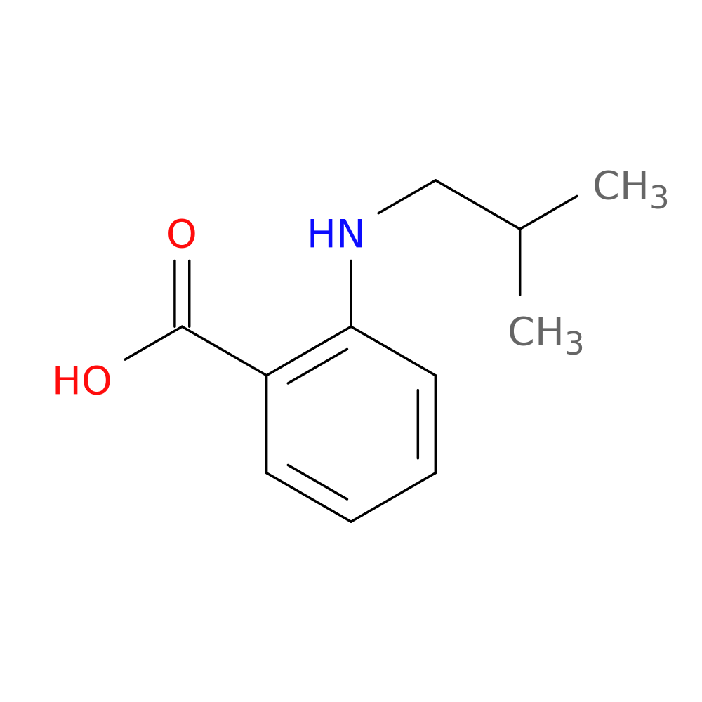 2-(Isobutylamino)benzoic acid