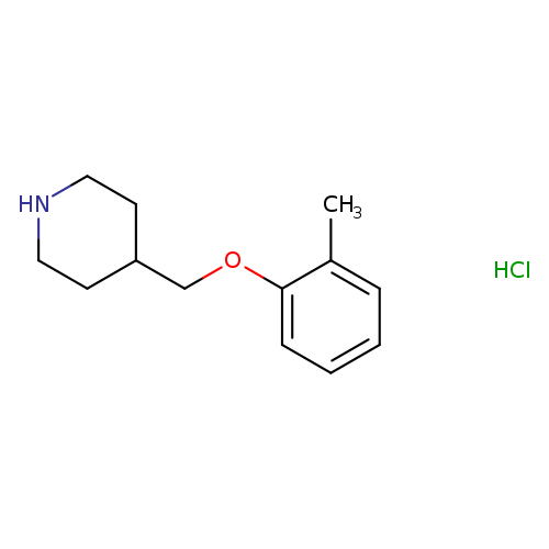 4-((o-Tolyloxy)methyl)piperidine hydrochloride