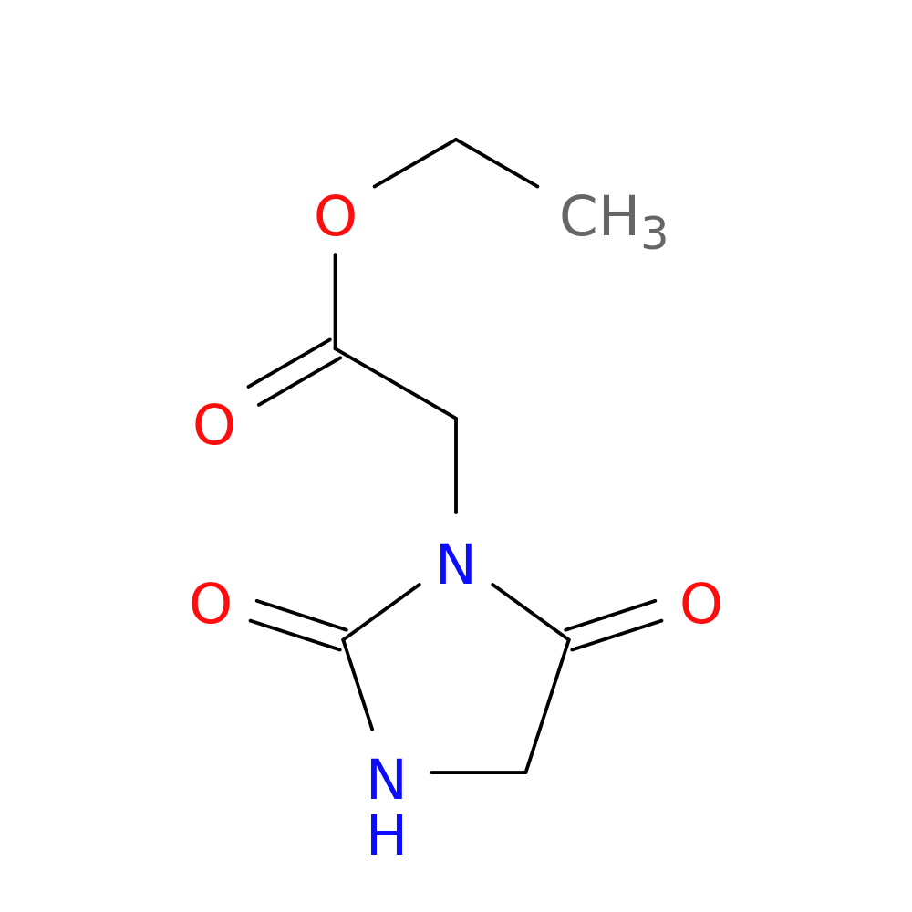 Ethyl 2-(2,5-dioxoimidazolidin-1-yl)acetate