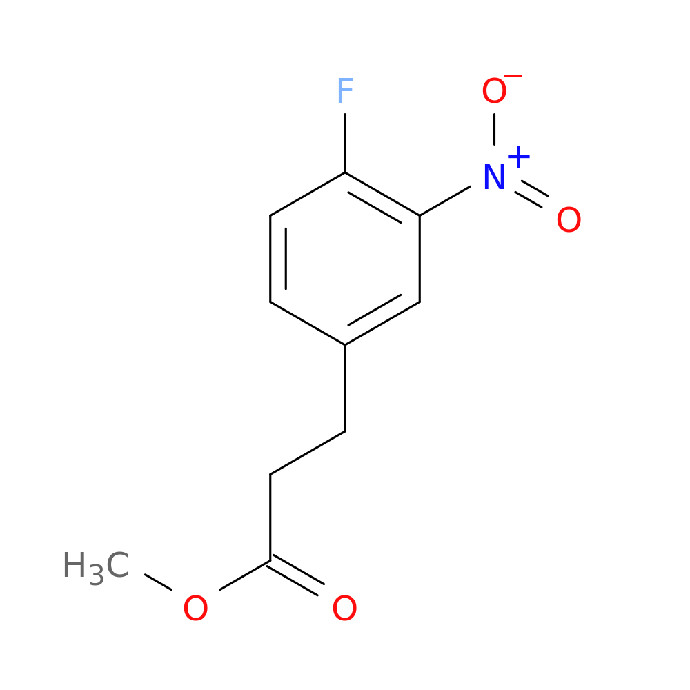 methyl 3-(4-fluoro-3-nitrophenyl)propanoate
