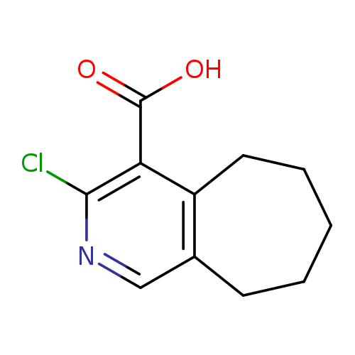 3-chloro-5H,6H,7H,8H,9H-cyclohepta[c]pyridine-4-carboxylicacid