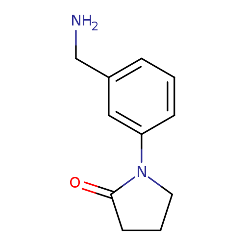 1-[3-(aminomethyl)phenyl]pyrrolidin-2-one