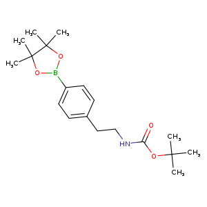 tert-Butyl 4-(4,4,5,5-tetramethyl-1,3,2-dioxaborolan-2-yl)phenethylcarbamate