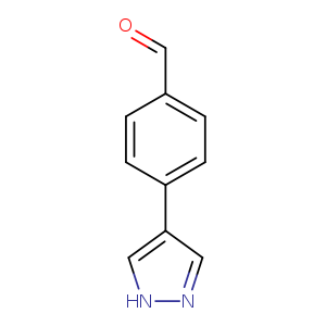 4-(1H-Pyrazol-4-yl)benzaldehyde