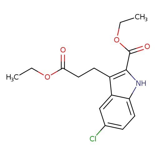 ethyl5-chloro-3-(3-ethoxy-3-oxopropyl)-1H-indole-2-carboxylate