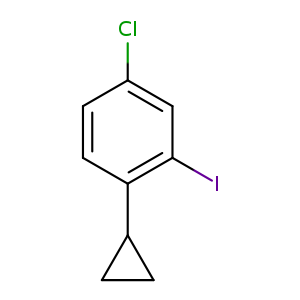 4-chloro-1-cyclopropyl-2-iodobenzene