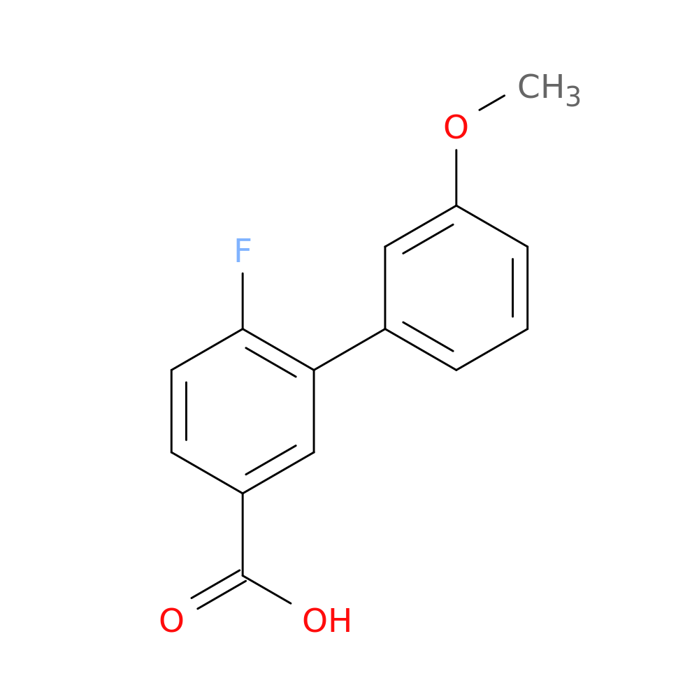 4-Fluoro-3-(3-methoxyphenyl)benzoic acid