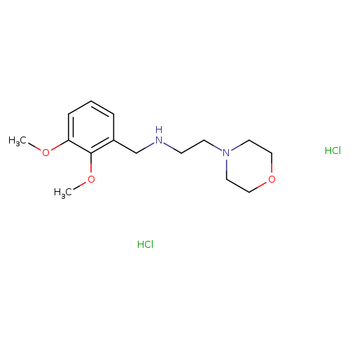 N-(2,3-Dimethoxybenzyl)-2-morpholin-4-ylethanamine dihydrochloride