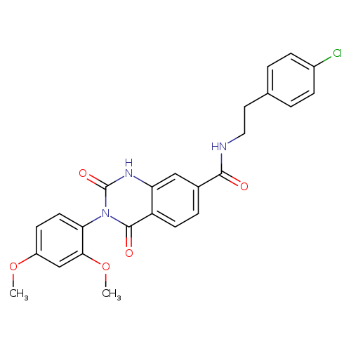 N-[2-(4-chlorophenyl)ethyl]-3-(2,4-dimethoxyphenyl)-2,4-dioxo-1,2,3,4-tetrahydroquinazoline-7-carboxamide